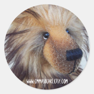 fluffy teddy Sticker