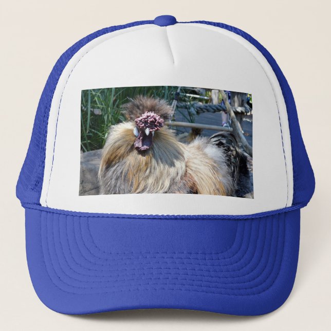 Fluffy Ugly Chicken, Hat (Front)