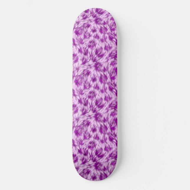 Fluffy Violet     Skateboard (Front)