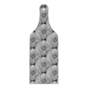 Fluffy White Dandelions Nature Pattern Cutting Board