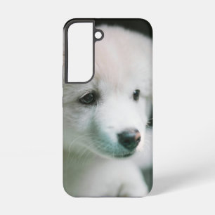 "Fluffy White Puppy Charm" Samsung Galaxy Case