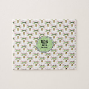 Fluffy White Sheep Jigsaw Puzzle