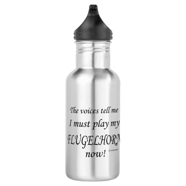 Flugelhorn Voices Say Must Play 532 Ml Water Bottle (Right)