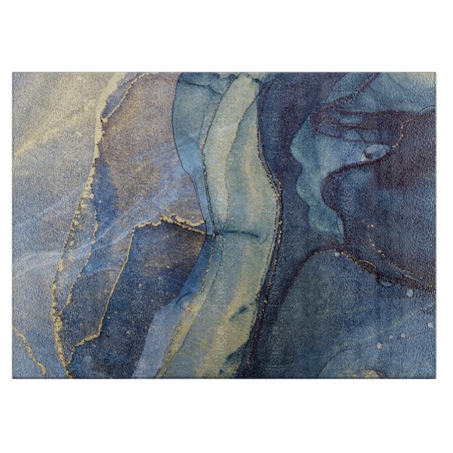 Fluid Alcohol Ink  Cutting Board (Front)
