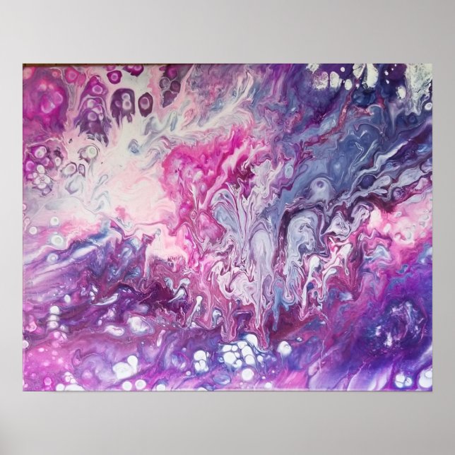 Fluid Art 4 Poster (Front)