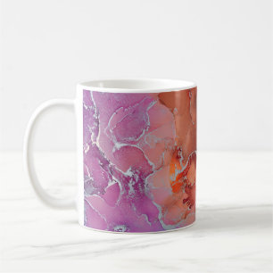 Fluid Art. Modern ?bstract colourful background, w Coffee Mug