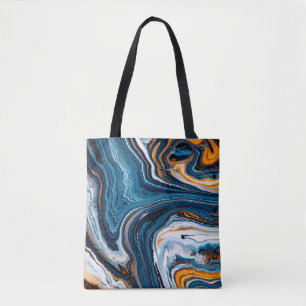 Fluid art texture. Background with abstract mixing Tote Bag