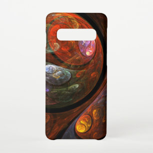 Fluid Connection Abstract Art Matte Samsung Galaxy Case