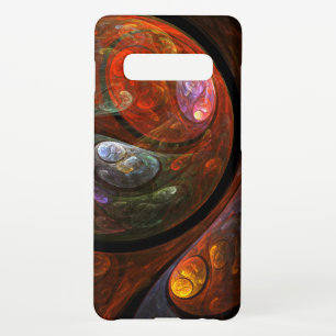 Fluid Connection Abstract Art Matte Samsung Galaxy Case