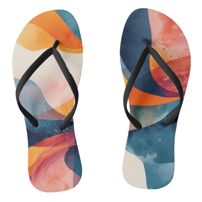 "Fluid Dynamics" Thongs (Footbed)