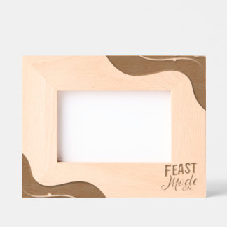 "Fluid Geometry" Etched Frames