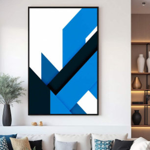 Fluid Geometry Poster