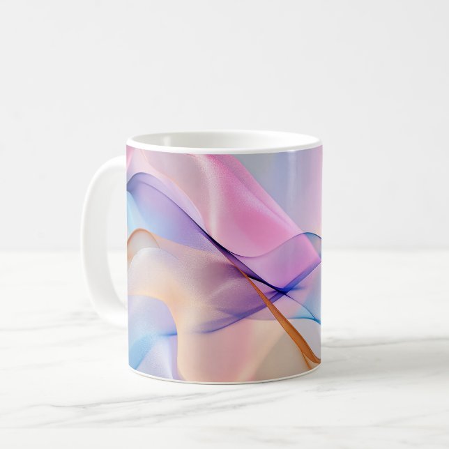 Fluid Harmony in Motion Coffee Mug (Front Left)
