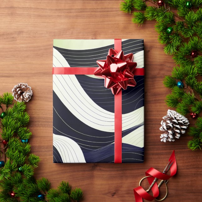 Fluid Harmony Wrapping Paper (Holiday Gift)