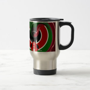 Fluid Kenya Flag Hakuna Matata Travel Mug