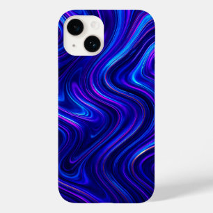 Fluid Marble Cascade iPhone Case - Bold & Vibrant