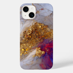 Fluid Purple and Blue Fusion Case-Mate iPhone 14 Case