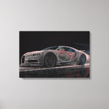Fluid Velocity | Automobile Art (24" x 16")