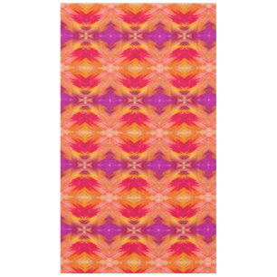 Fluid Watercolor Penciling Art Tablecloth