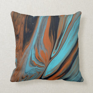 Fluidity Southwest Turquoise Cushion