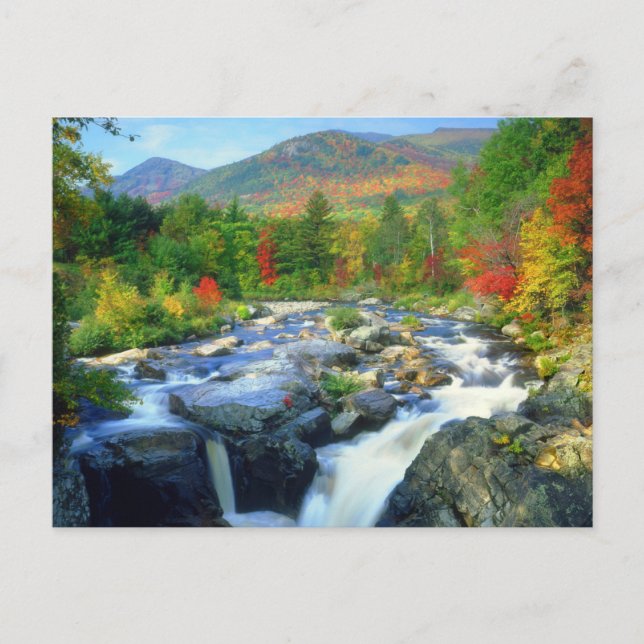 Flume Falls |  Adirondack Mountains Postcard (Front)