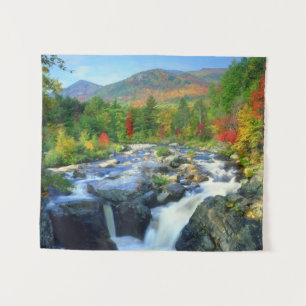 Flume Falls Adirondack Mountains Tapestry