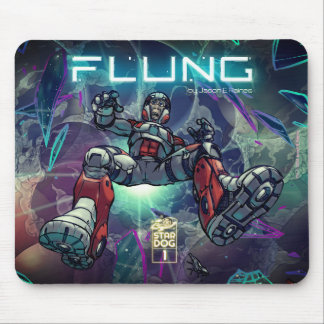 FLUNG - Tumbling Through Space and Time Mousepad
