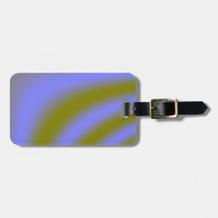 Fluorescent Clouds Custom Luggage Tag