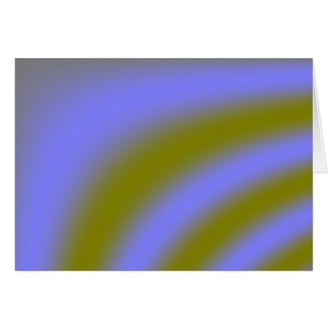 Fluorescent Clouds Greeting Card (Front Horizontal)