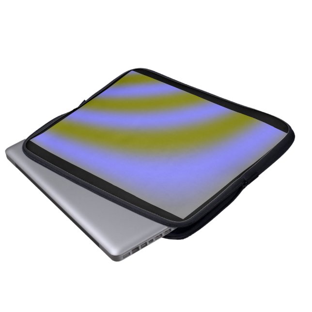 Fluorescent Clouds Laptop Bag (Front Bottom)