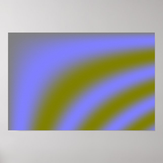 Fluorescent Clouds Poster (Front)