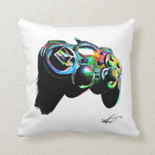 Fluorescent control of Playstation Cushion