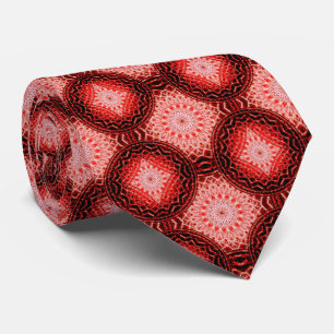 Fluorescent Kaleidoscopic Men's Neck Tie