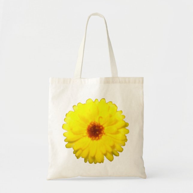 Fluorescent Marigold Tote Bag (Front)