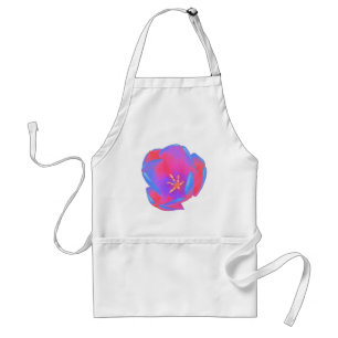 Fluorescent Tulip Apron