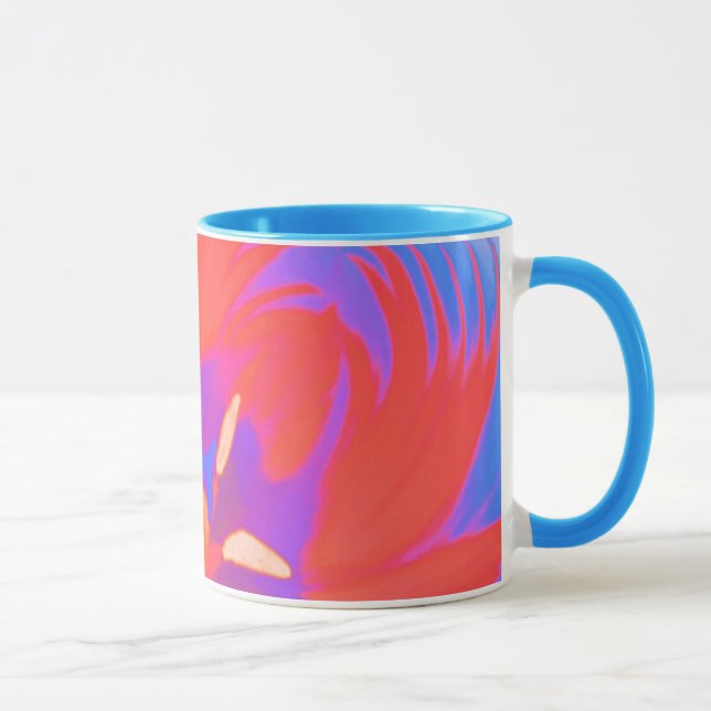 Fluorescent Tulip Mug (Right)