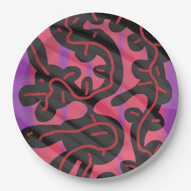 FluPniK Paper Plate (Front)
