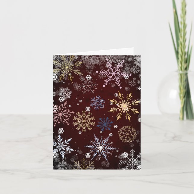 Flurries  holiday card (Front)