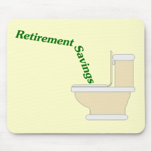 Flush With Cash Mouse Pad