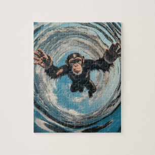 flushed away monkey jigsaw puzzle
