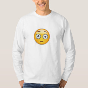 Flushed Face Emoji T-Shirt