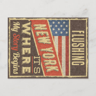 Flushing New York Postcard