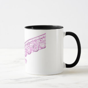 Flute and Heart Mug