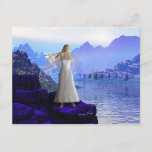 Flute Angel 2 Postcard