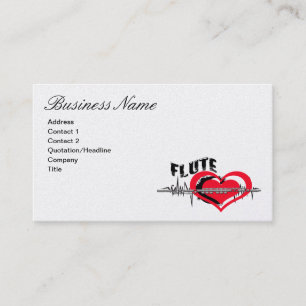 Flute Business Card