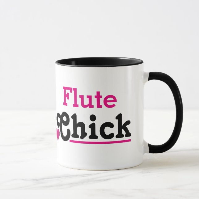 Flute Chick Mug (Right)