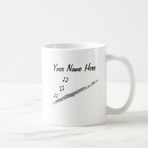 Flute Custom Mug Flautist Woodwind Musician Gift