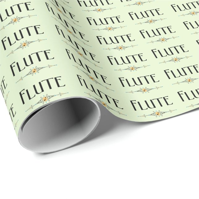 Flute Decorative Line Wrapping Paper (Roll Corner)
