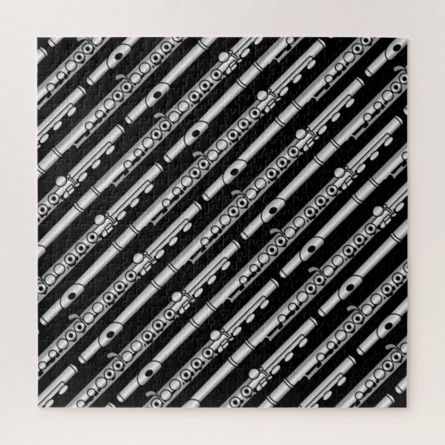 Flute Drawing Pattern Jigsaw Puzzle (Vertical)