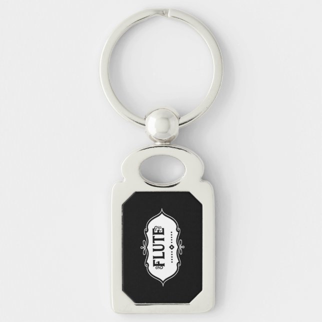 Flute Emblem Key Ring (Front)
